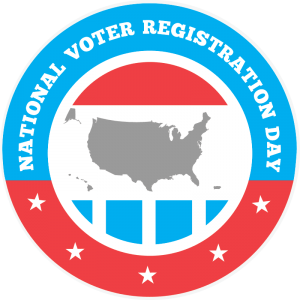 National US Voter Registration Day is September 24 - Sign Up Today!