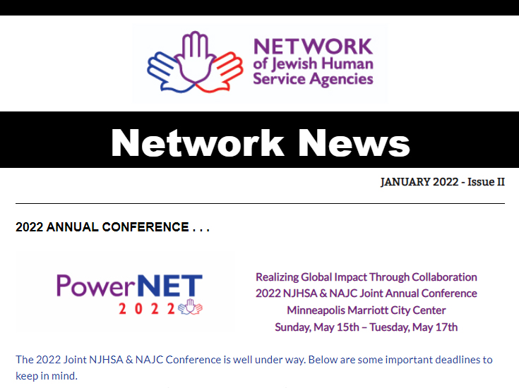 January 2022 Network News - Issue II